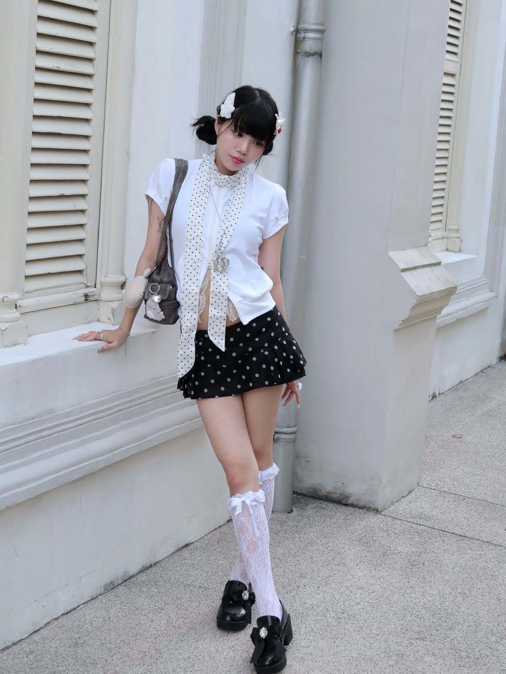 My favorite fit of the month 😭😭🤍🤍 also look at my rakko collection teehee (1)