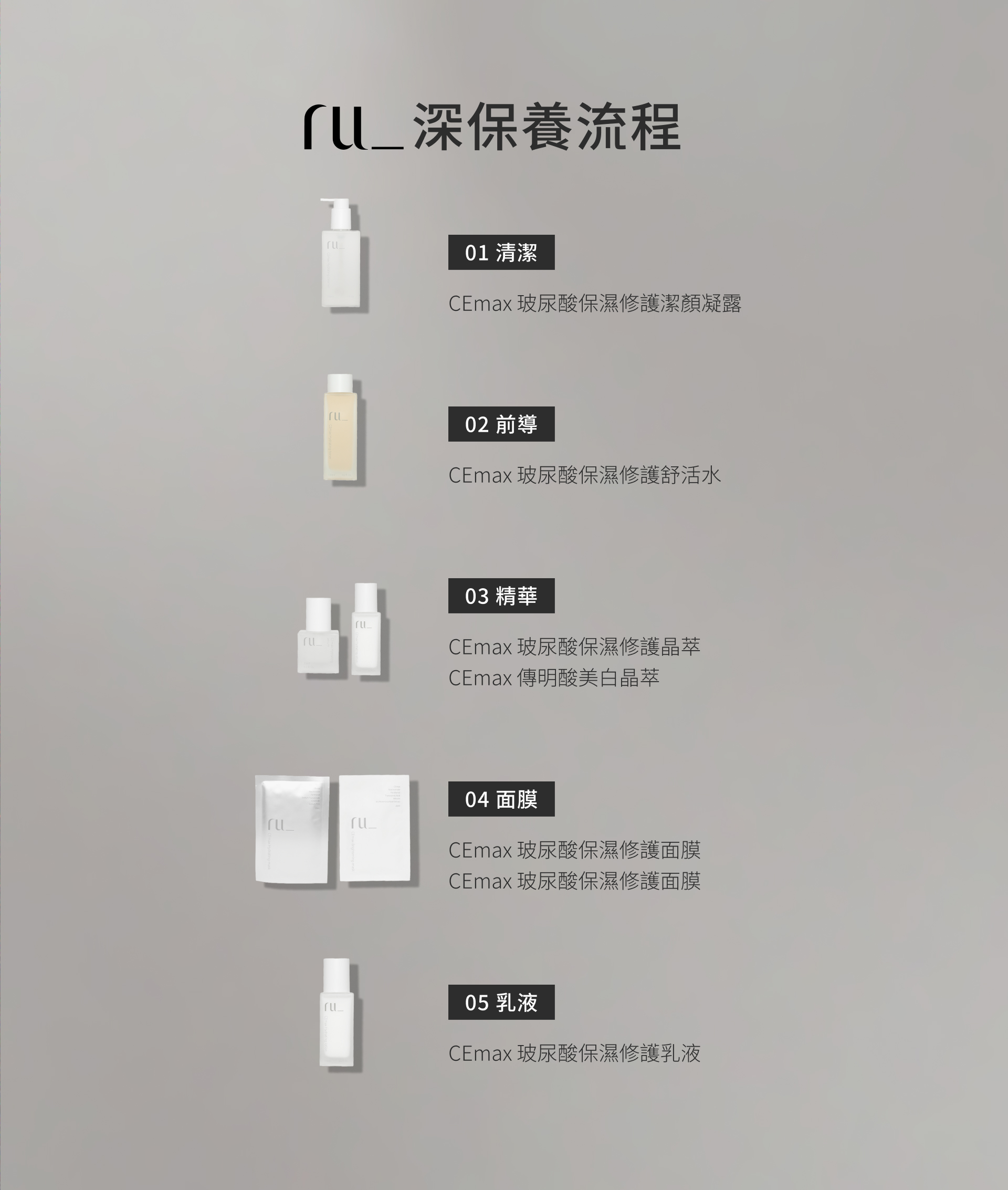 保養步驟1