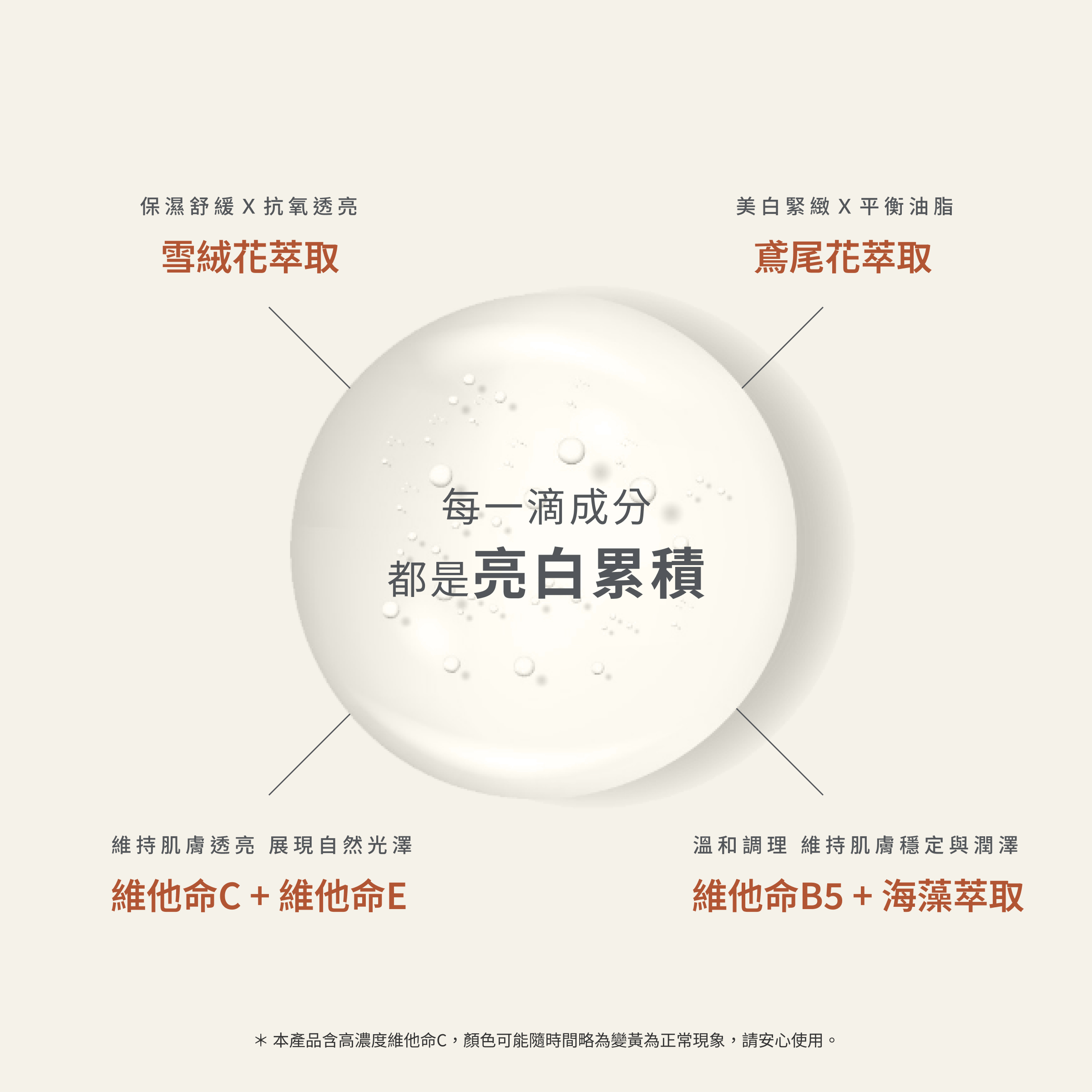 美白精華8