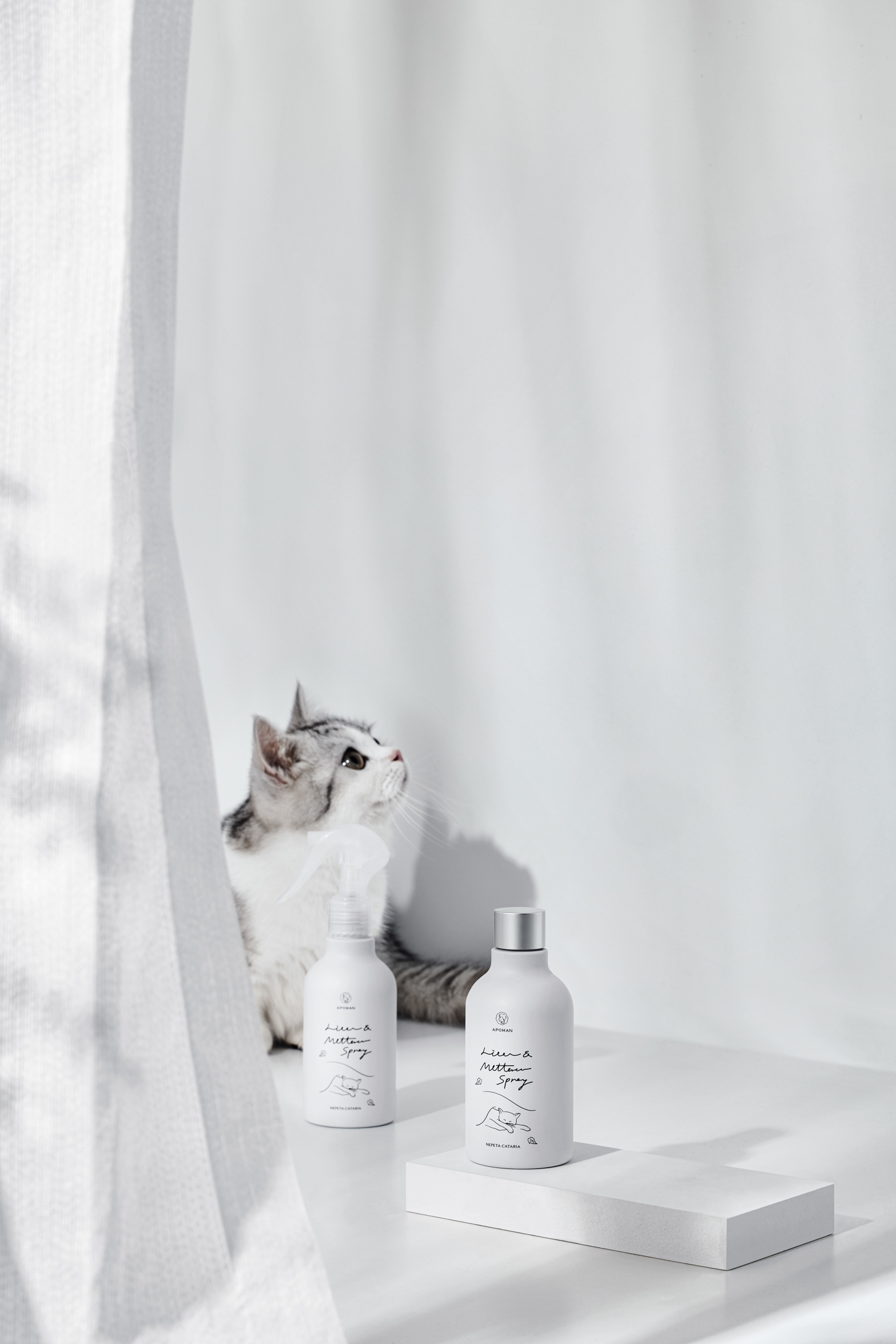 北美荊芥織品與寢具噴霧長方圖