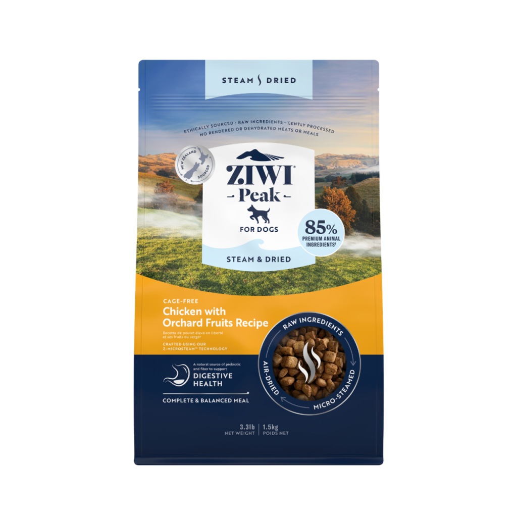 ziwi-peak-steam-dried_chicken_orchard_fruits_dog_front_15kg-33lb_1000_1000