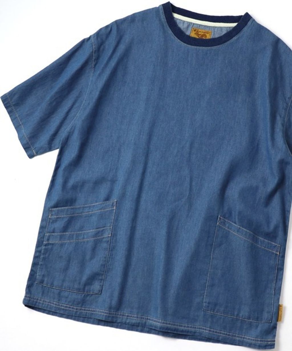 gym masterライトデニムTEE-9