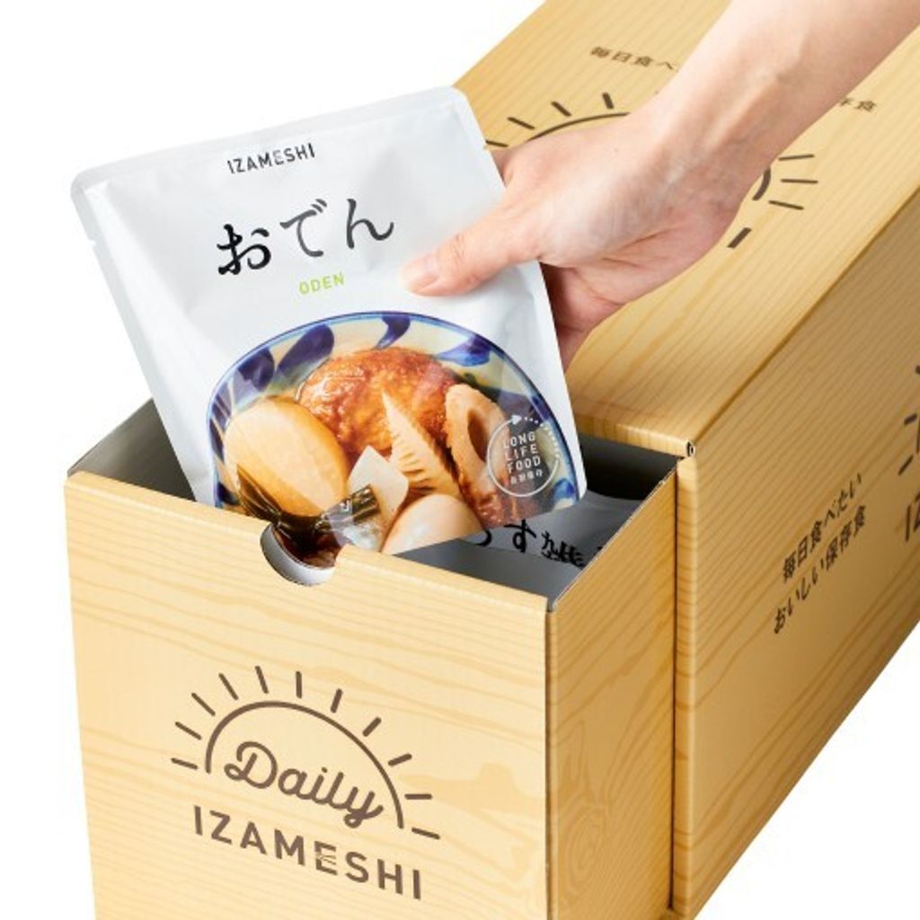 DAILY IZAMESHI – 1人3日份防災支援盒-2