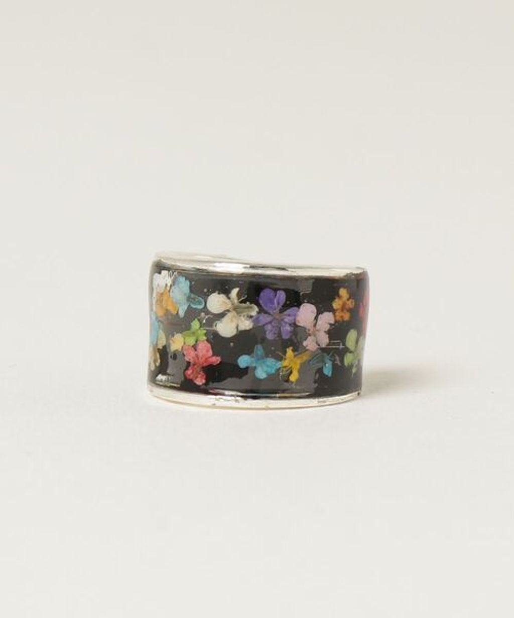 rehacer - Flower Plate Ear Cuff13