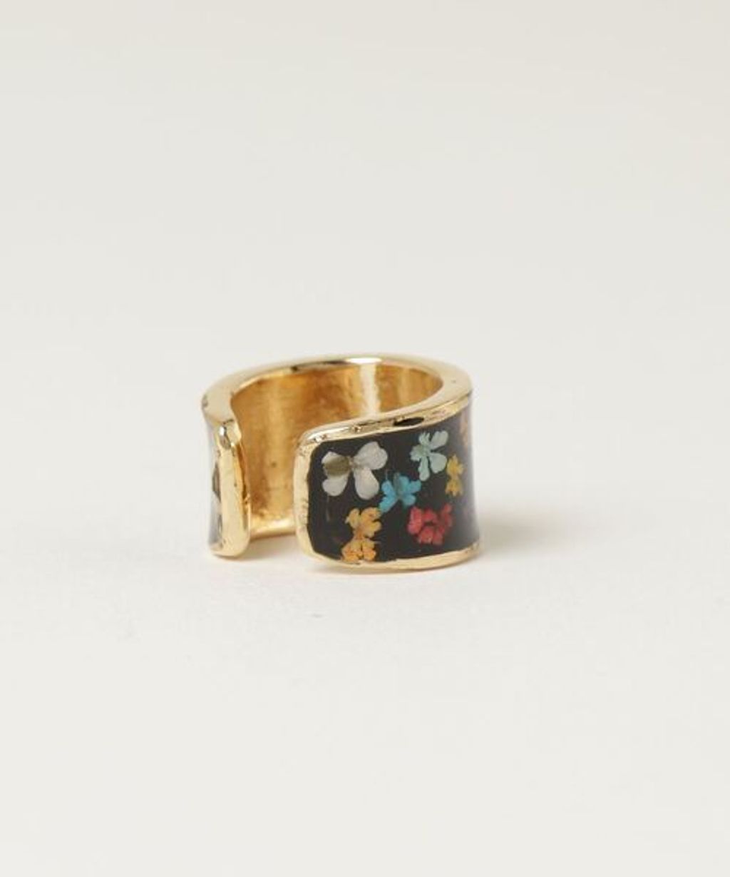 rehacer - Flower Plate Ear Cuff14