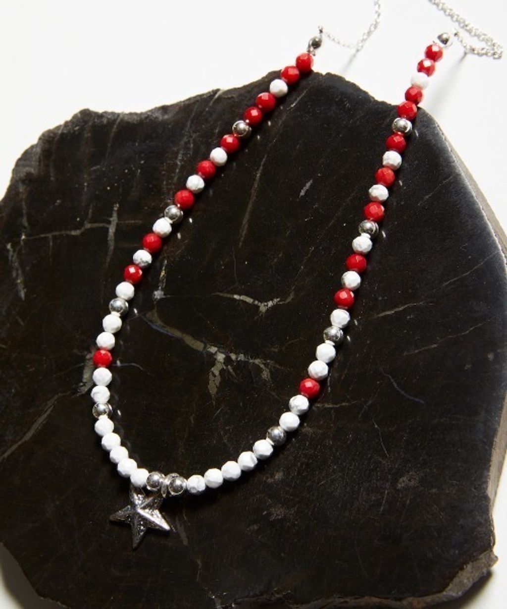 Star Natural Stone Necklace-2-1
