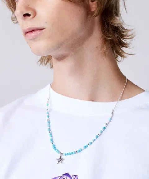 Star Natural Stone Necklace-1-1