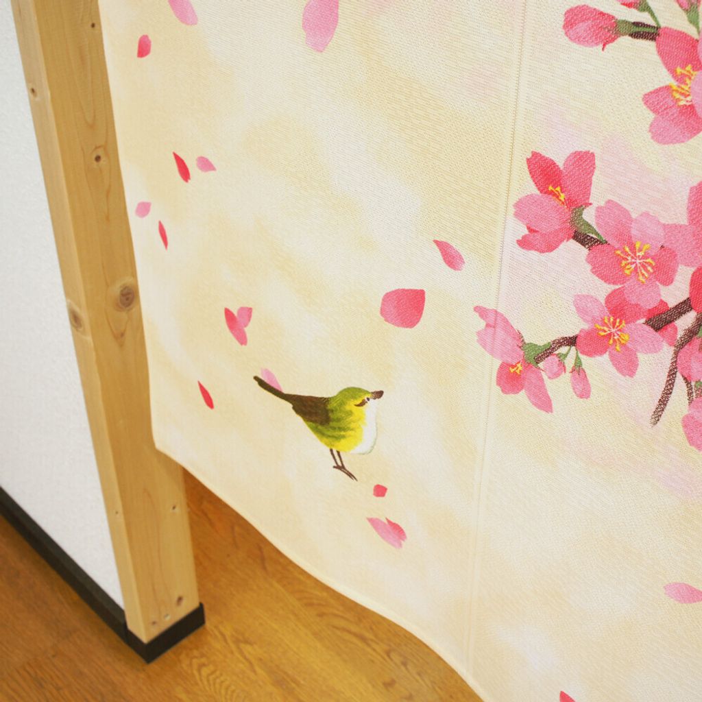 山中奈緒子「桜と鳥」-7