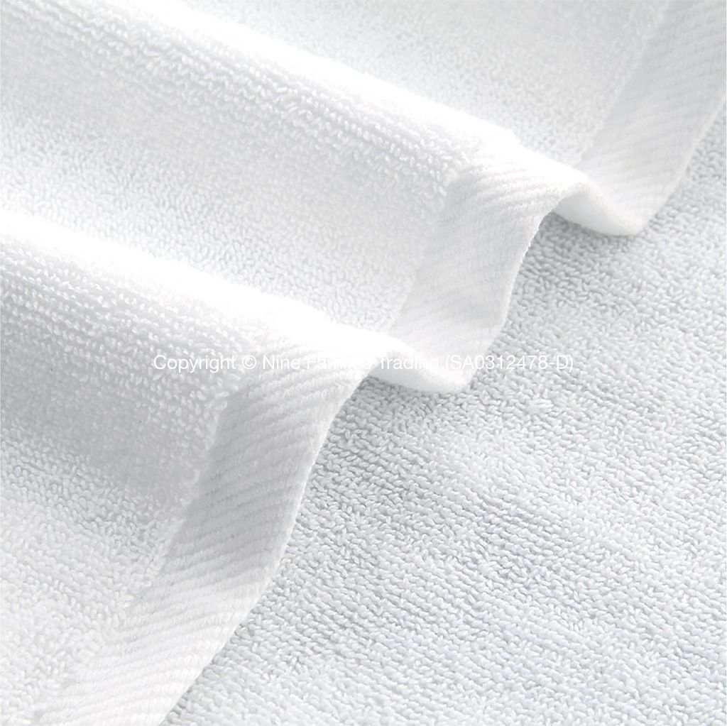 Products - Plain White Cotton Hand Towels-03