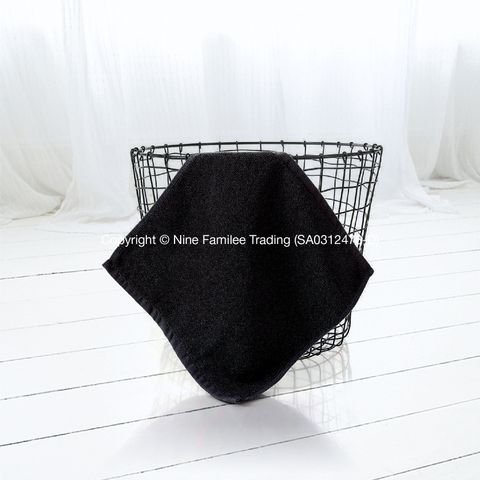 Products - Hotel Black Face Towels-01
