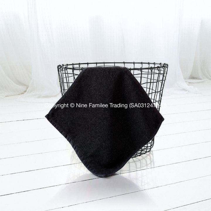Products - Hotel Black Face Towels-01