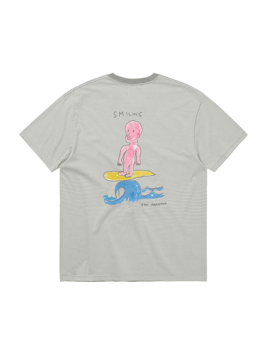 TNT Daniel Johnston Smiling Tee Grey 3