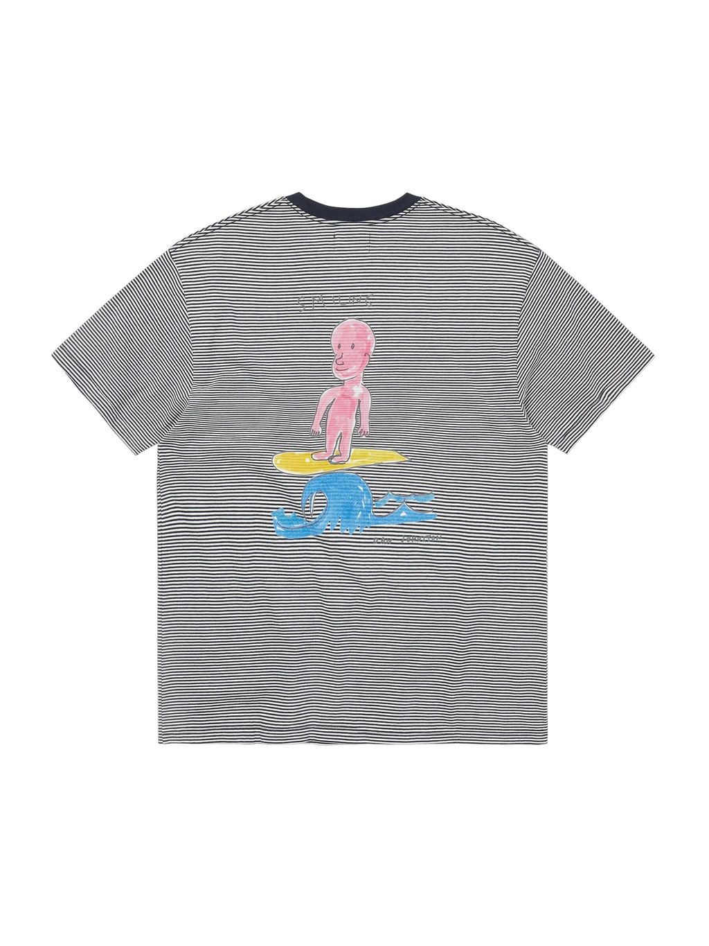 TNT Daniel Johnston Smiling Tee Navy 3