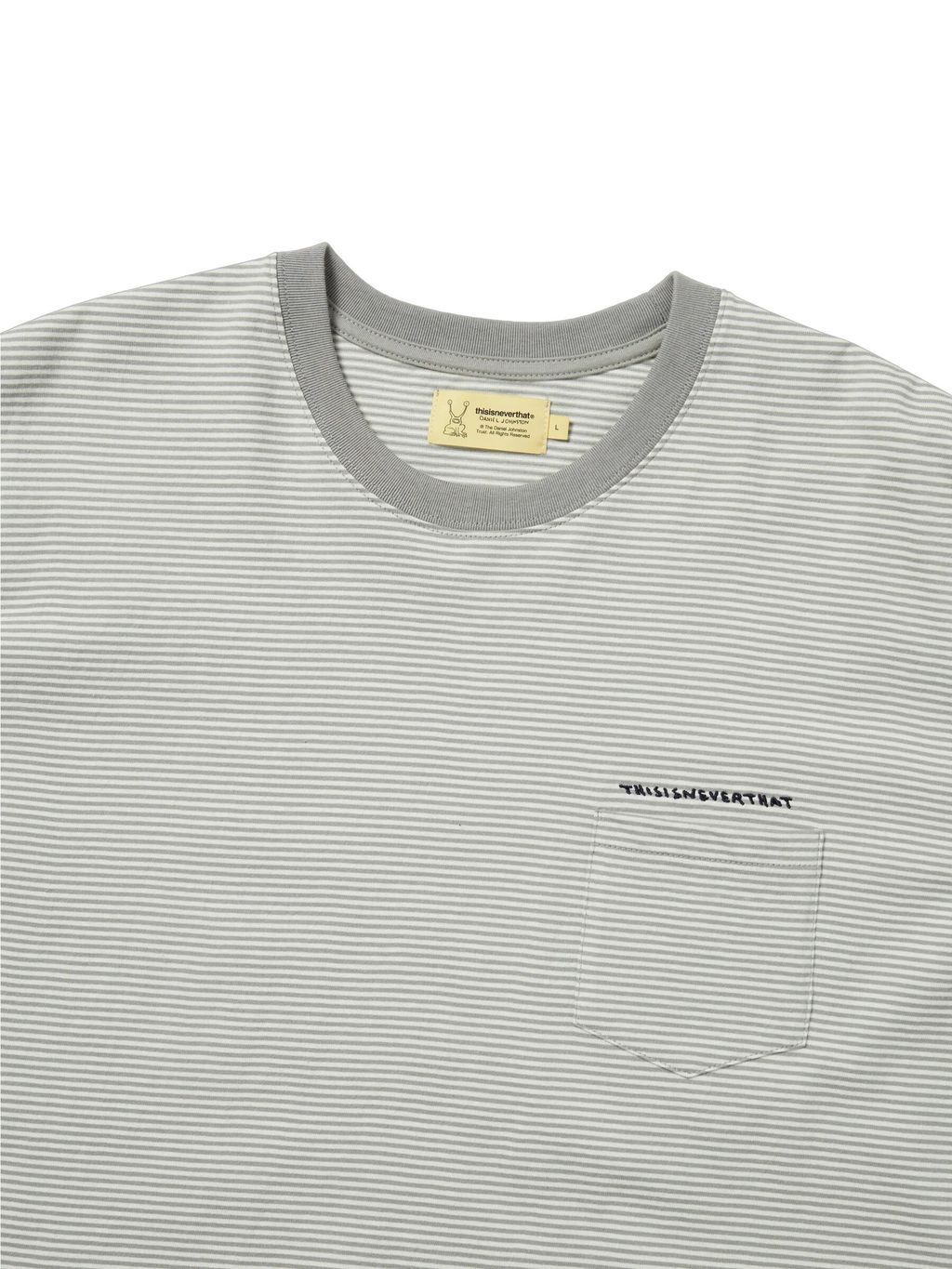 TNT Daniel Johnston Smiling Tee Grey 2