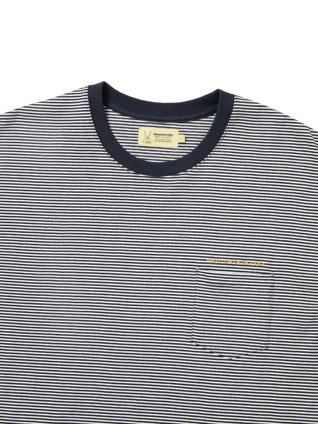 TNT Daniel Johnston Smiling Tee Navy 2