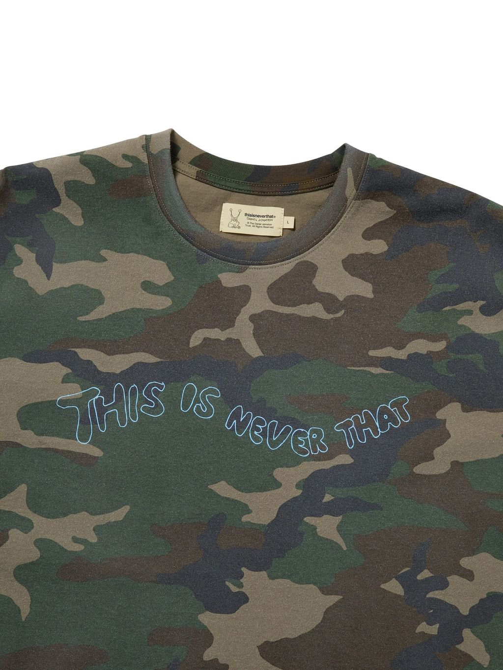 TNT Daniel Johnston Mannequins Tee Camo 2