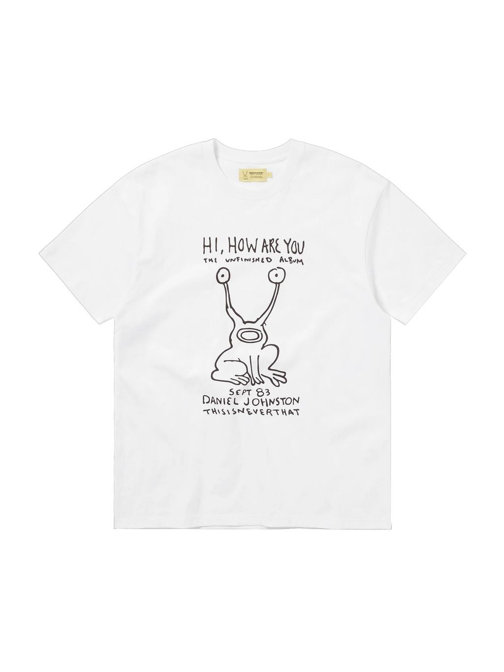 TNT Daniel Johnston Frog Tee White 1