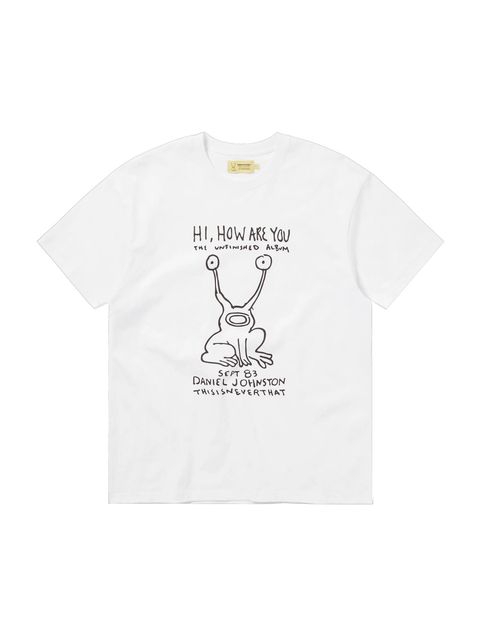 TNT Daniel Johnston Frog Tee White 1