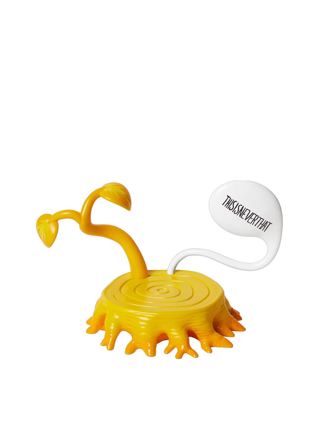 TNT Daniel Johnston Jeremiah the Innocent Frog Vinyl Sculpture Yellow 4