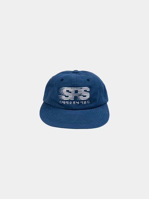 SPS Wave Logo Flat Cap (Blue) 1