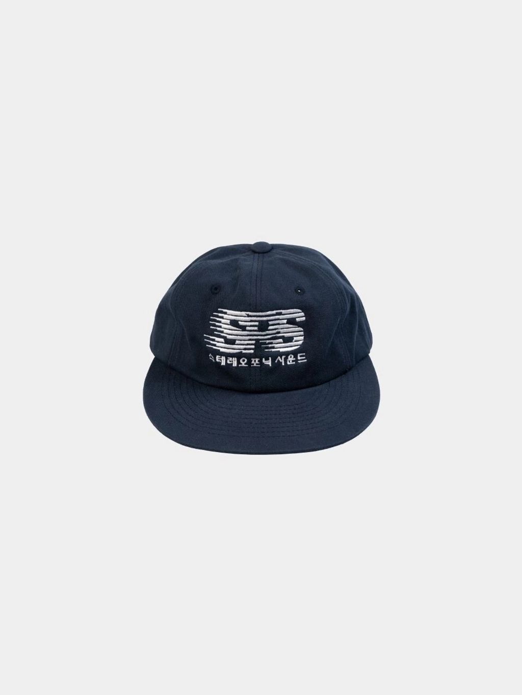 SPS Wave Logo Flat Cap (Navy) 1