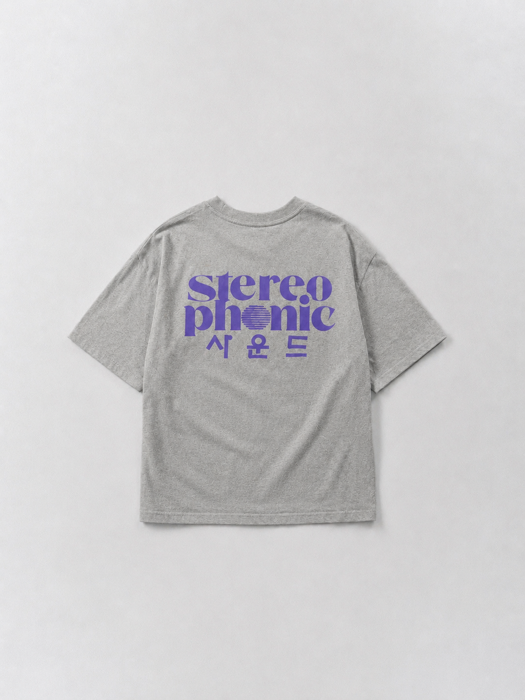 SPS Letter Half Sleeve Tee Gery