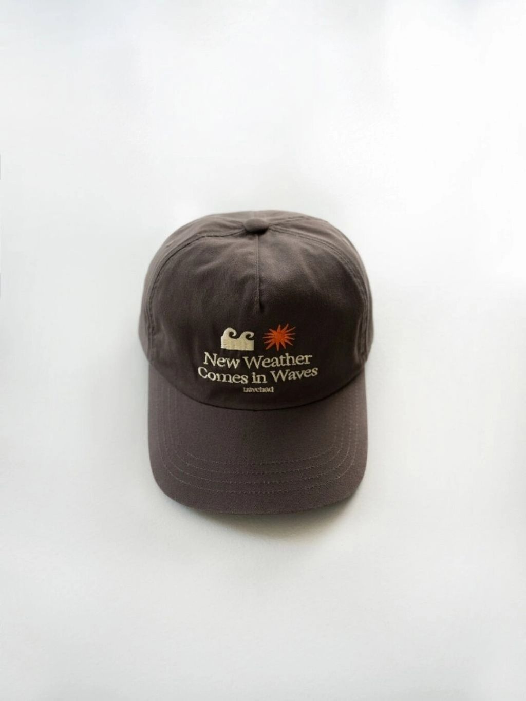 Sea&Sun Graphic Washed Cap (Brown) 1