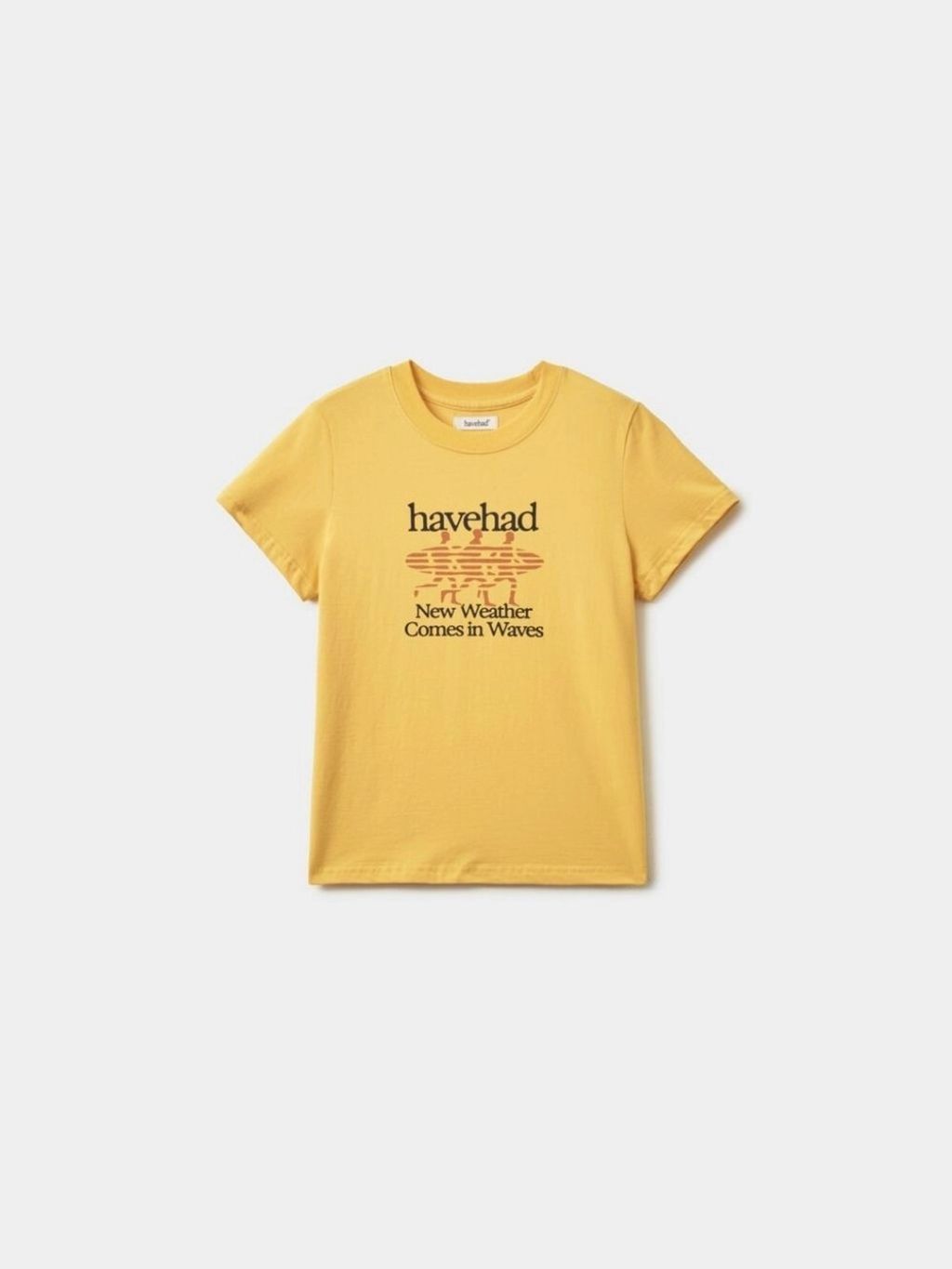 Chasing Waves Tee (Yellow) W