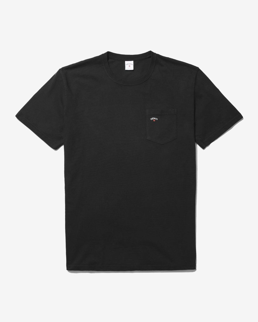 Noah CORE LOGO POCKET TEE Black