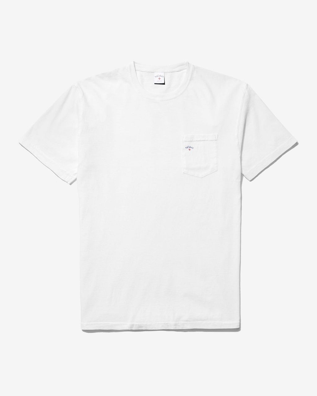 Noah CORE LOGO POCKET TEE White
