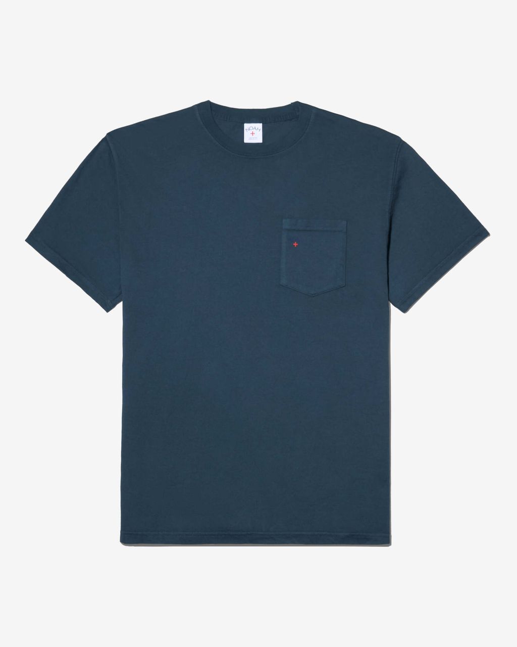 Noah CORE LOGO POCKET TEE Emerald