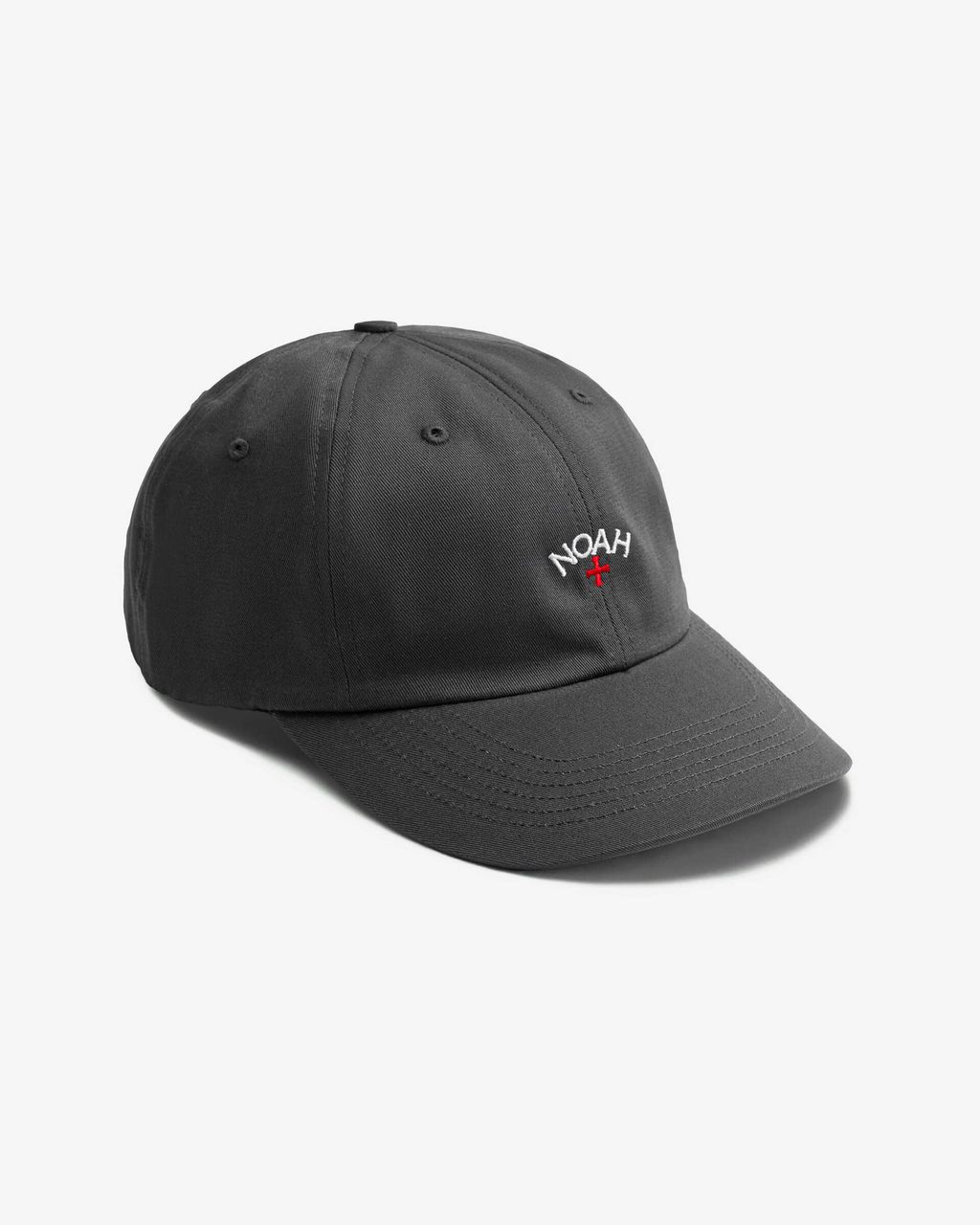 Noah CORE LOGO 6-PANEL Charcoal (Korea Exclusive)