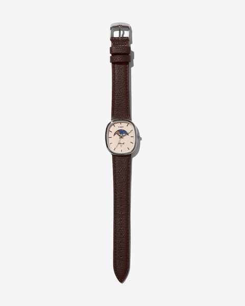 NOAH X TIMEX OVAL MOON PHASE WATCH BROWN