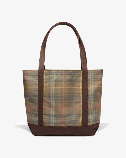 Noah TARTAN PRINT TOTE BAG brown CLASSIC 2