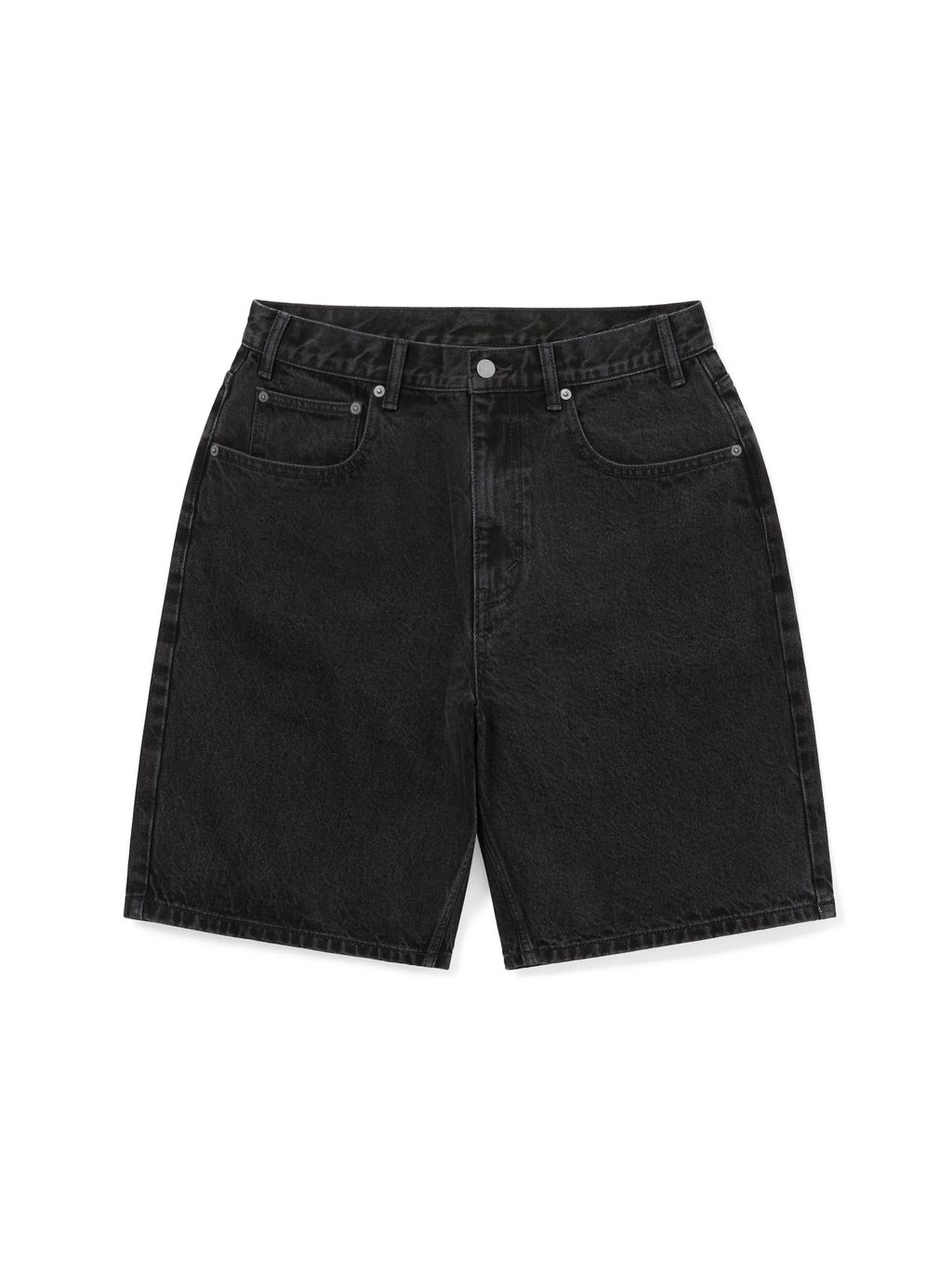 Relaxed Denim Short Black 2