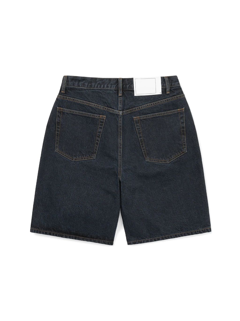 Relaxed Denim Short Navy1