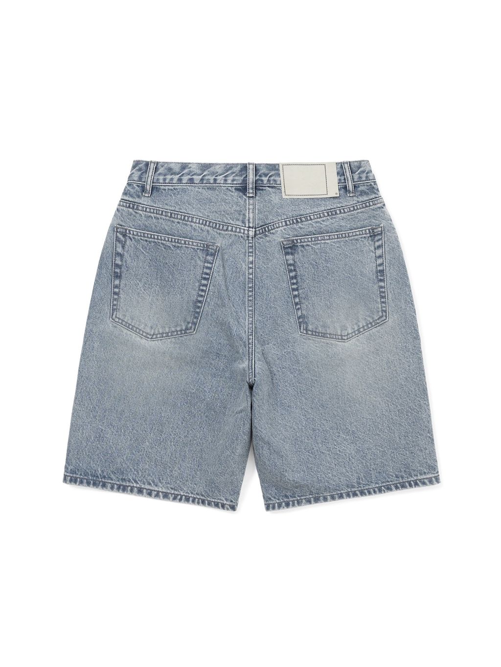 Relaxed Denim Short Washed Blue 2