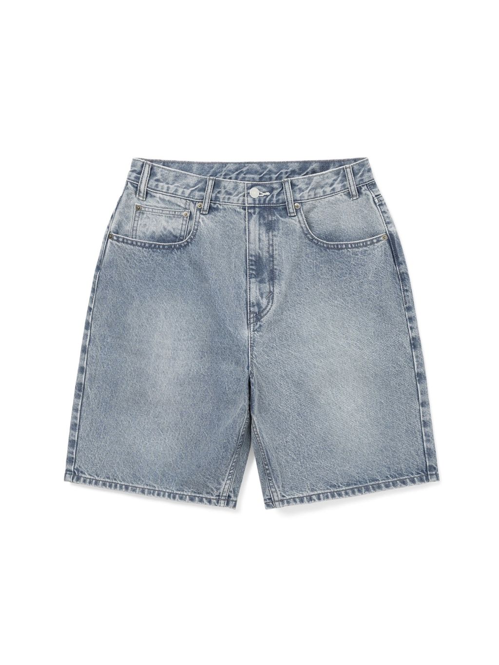 Relaxed Denim Short Washed Blue 1