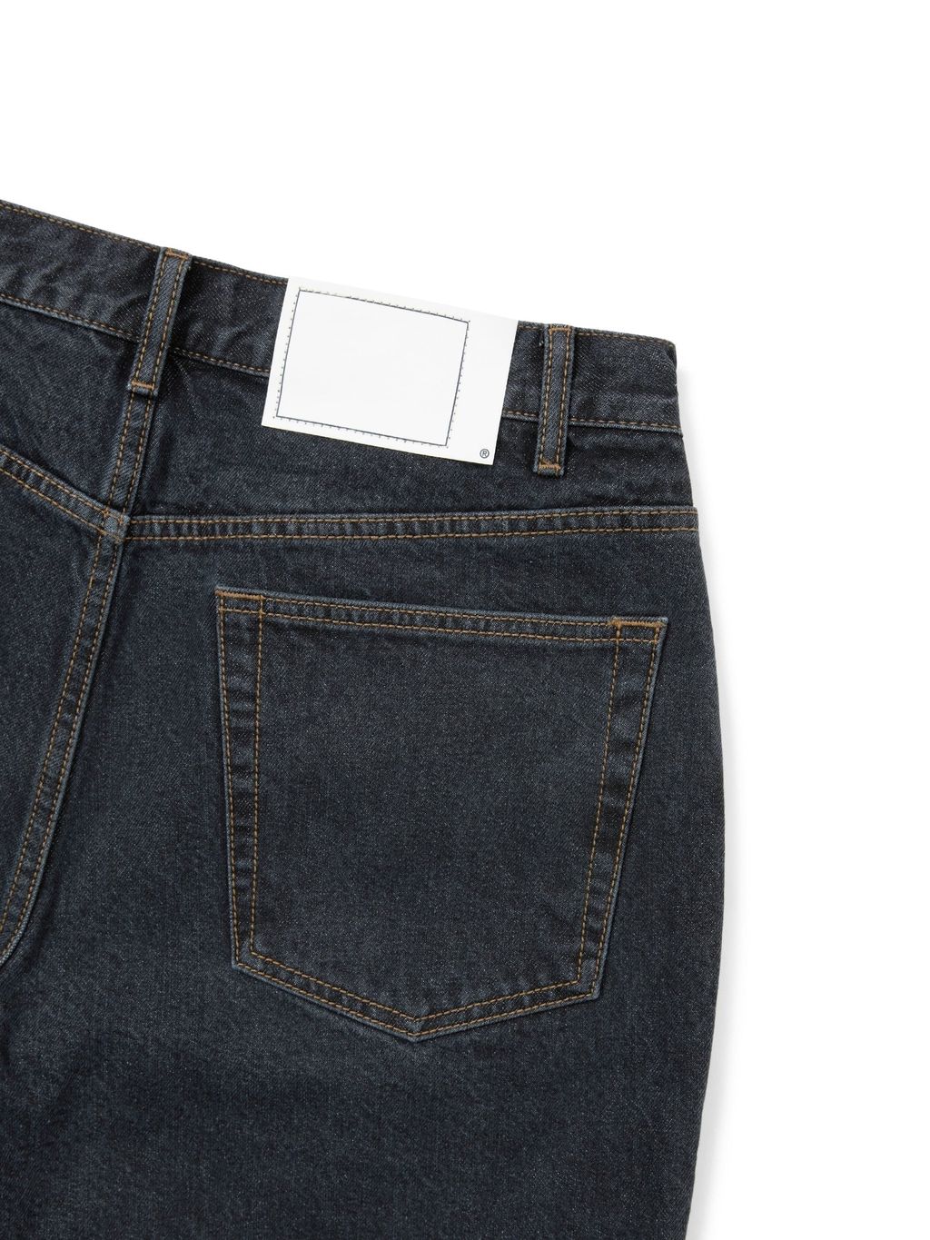 Relaxed Denim Short Navy2