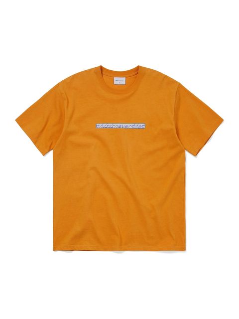 Mosaic Tee Orange 2