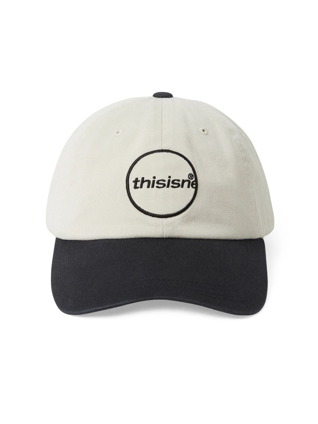 C-Logo Patch Cap Ivory2
