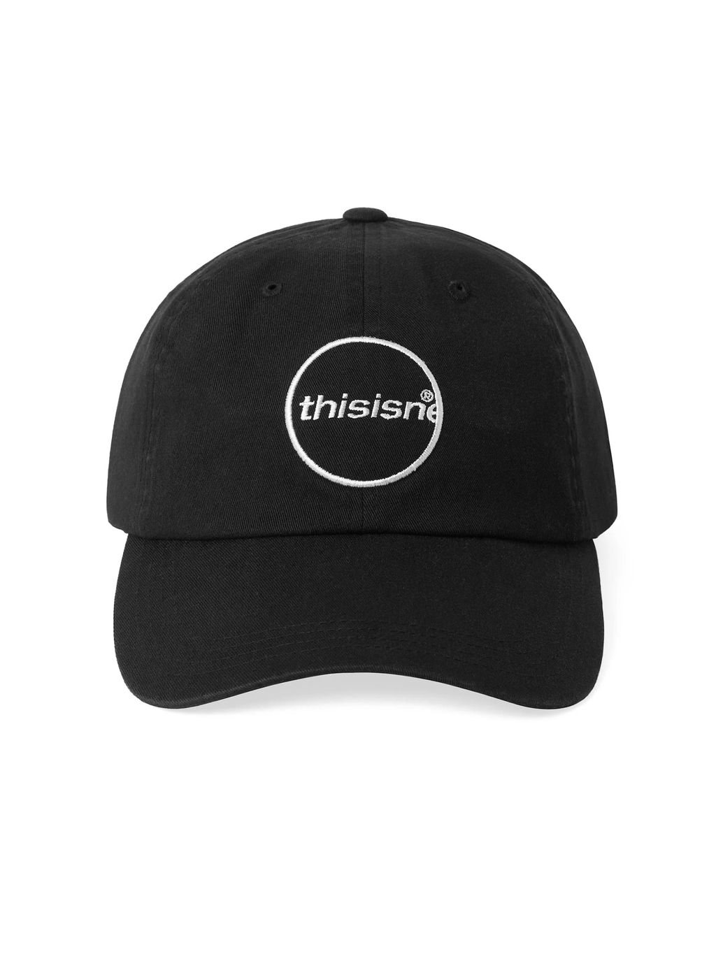 C-Logo Patch Cap Black
