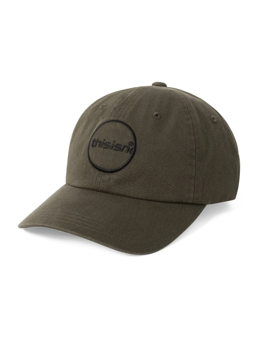 C-Logo Patch Cap Olive2