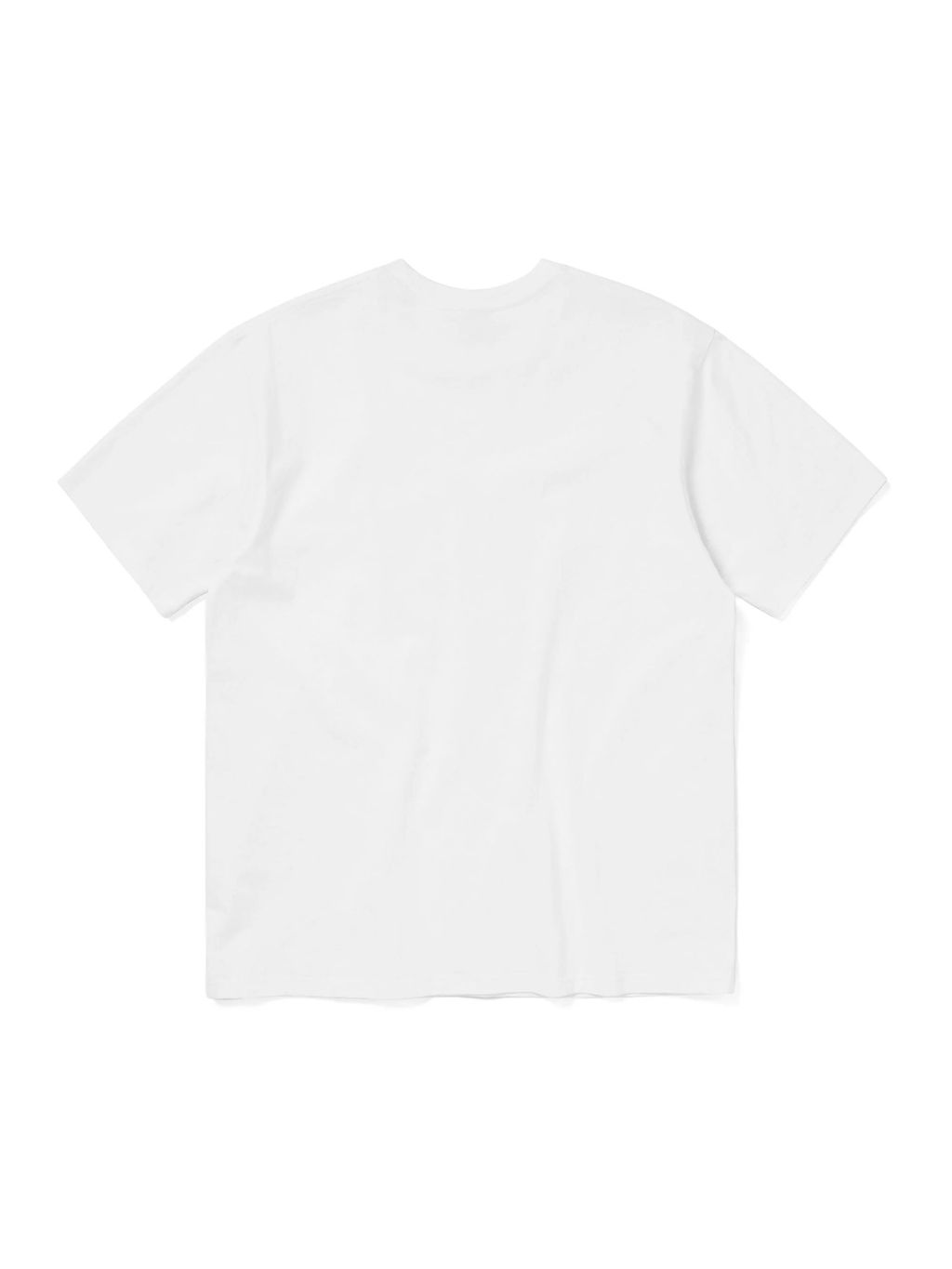 Brushed Paint Tee White