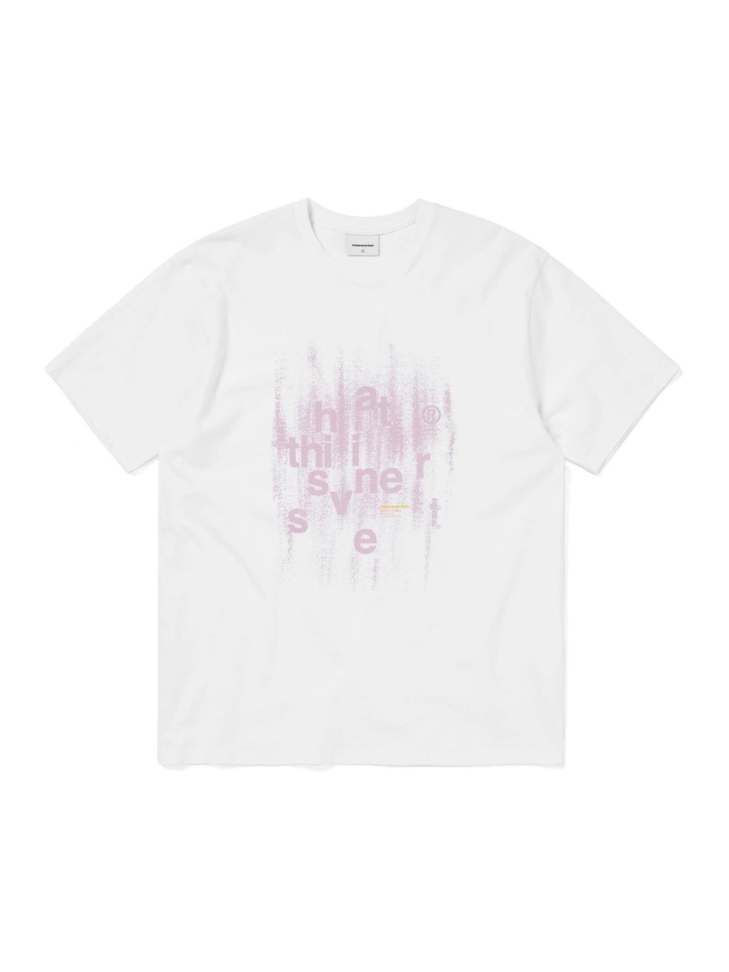 Brushed Paint Tee White2
