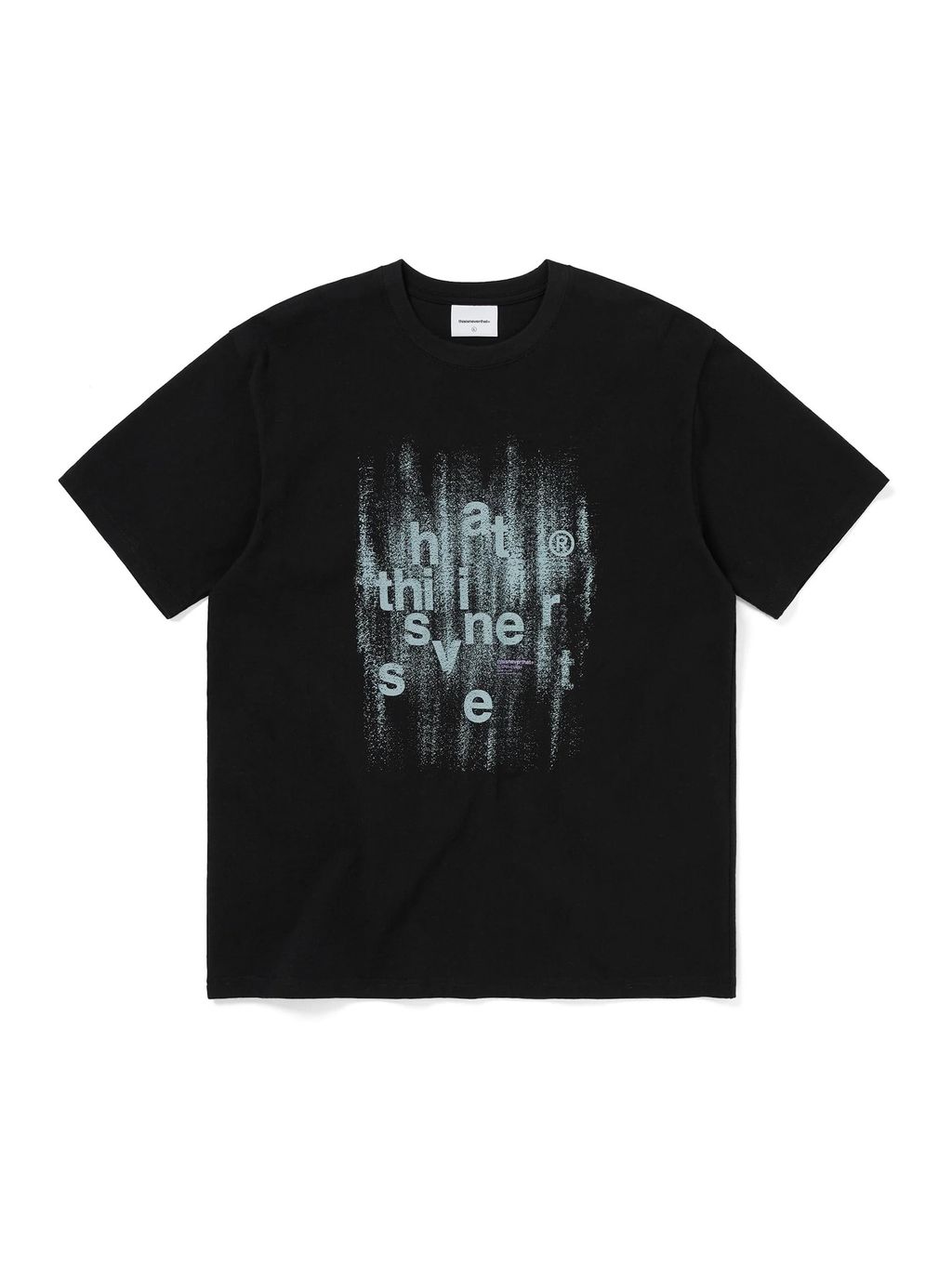 Brushed Paint Tee Black3
