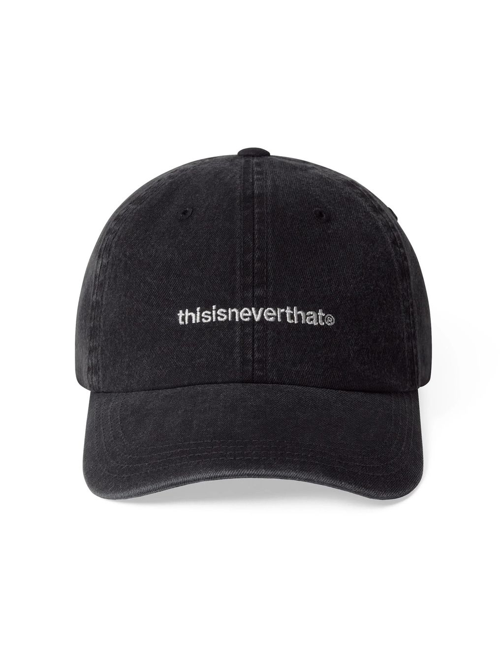 Denim T-Logo Cap Black2