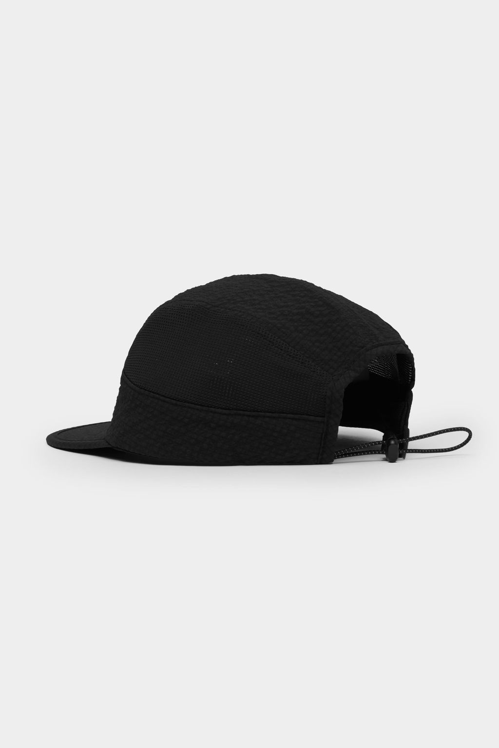 Seersucker Cap BLACK2