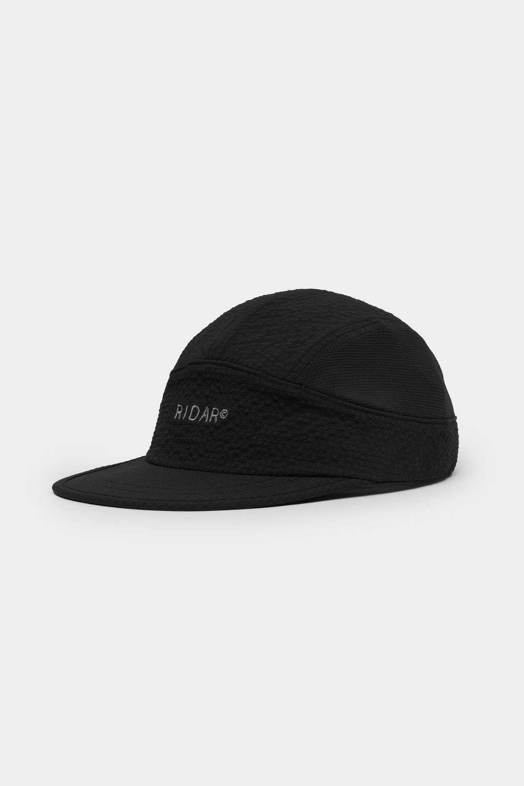 Seersucker Cap BLACK