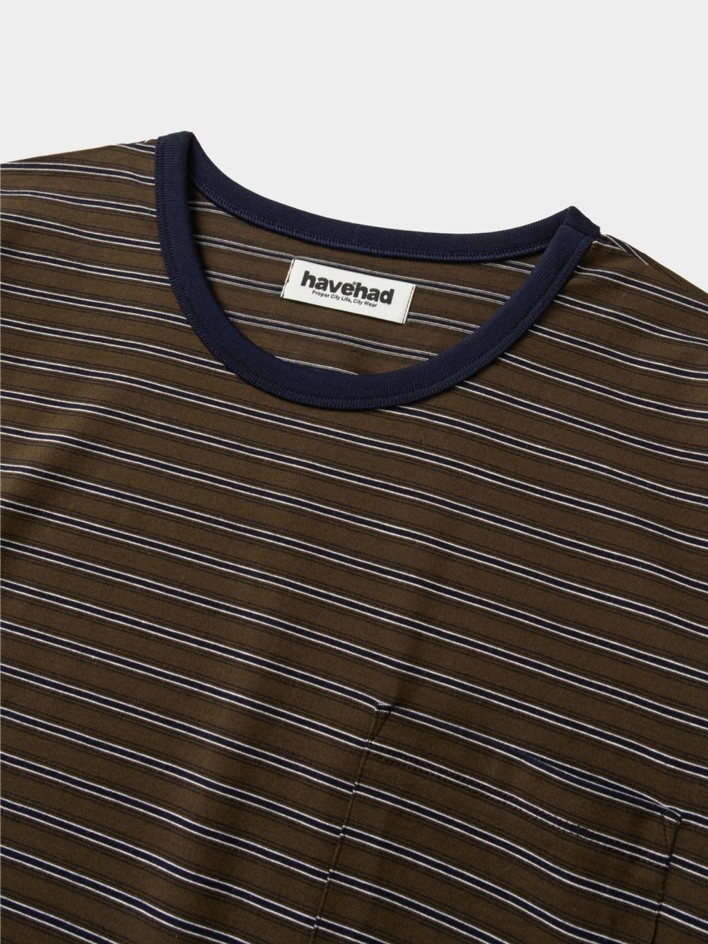 Standard Pocket Stripe Tee1